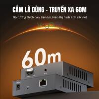 Bộ Chuyển HDMI ra LAN 60M - V-HE60